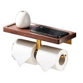 Luxury Paper Holder Best Selling Storage Phone Wall Mount Stand Toilet Paper Holder Shelf