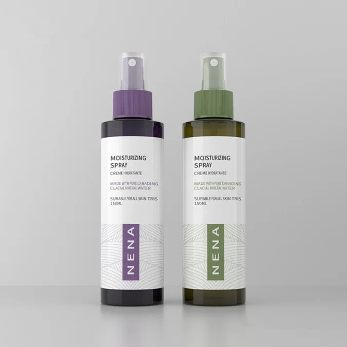 Best Skincare Packaging  150ml  PET Bottle Plastic Cylinder Cosmetic Bottle With Fine Mist Spray