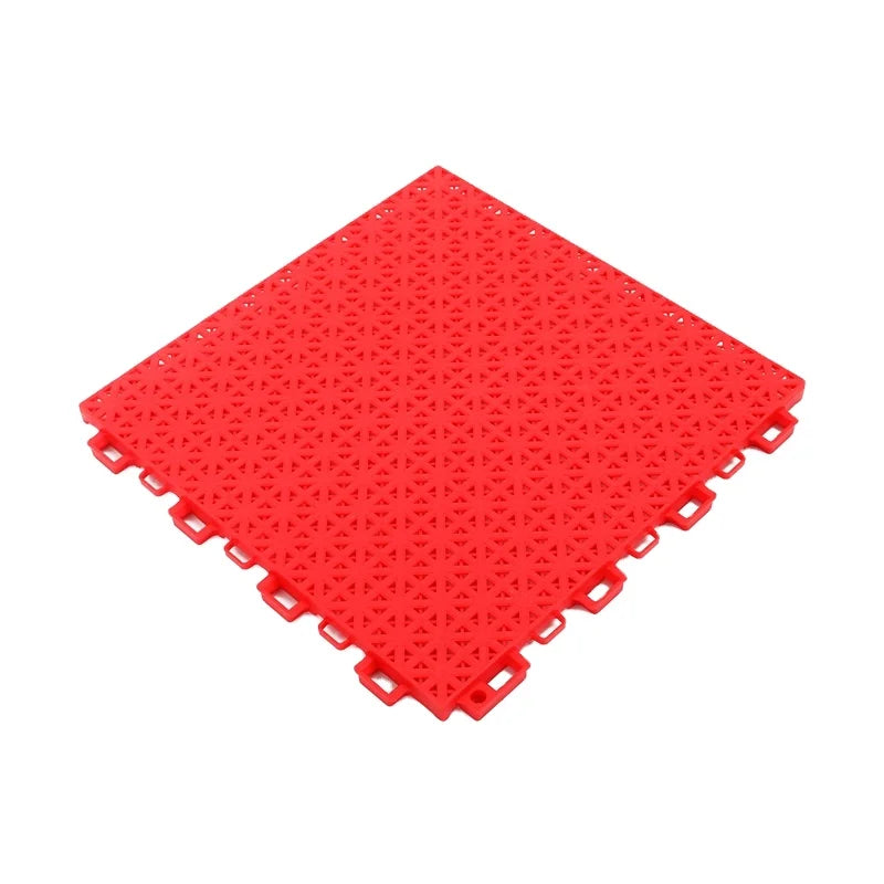 Manufacturer Direct 15x20 Feet Multifunctional Sports Floor Interlocking PP Plastic Tiles for Basketball & Tennis Court Kit