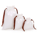 Hot Selling 8-Ounce Drawstring Canvas Bag Fashionable Lady Style Manufactured Blank Bag