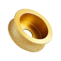 High-Density 75mm Diamond Abrasive Disc Customizable OEM Marble Edge Grinding Wheel for Stone Grinding Diameter 3mm