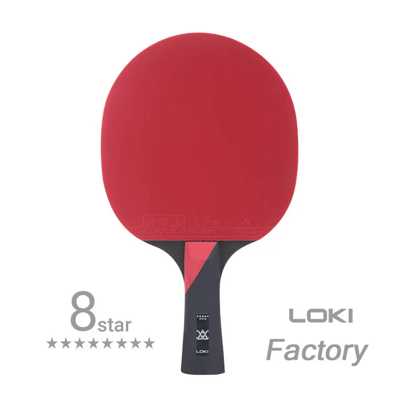 8-Star Fast Attack High Performance Carbon Pingpong Racket Loki Professional Table Tennis Racket  for Competition