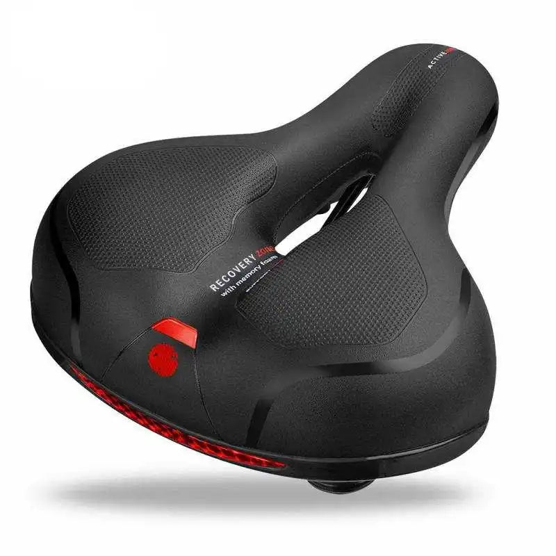 Big Butt Bicycle Saddle Mountain Bike Seat Accessories with Shock Absorber Spring Comfortable Bike Seat Mat MegaBDM