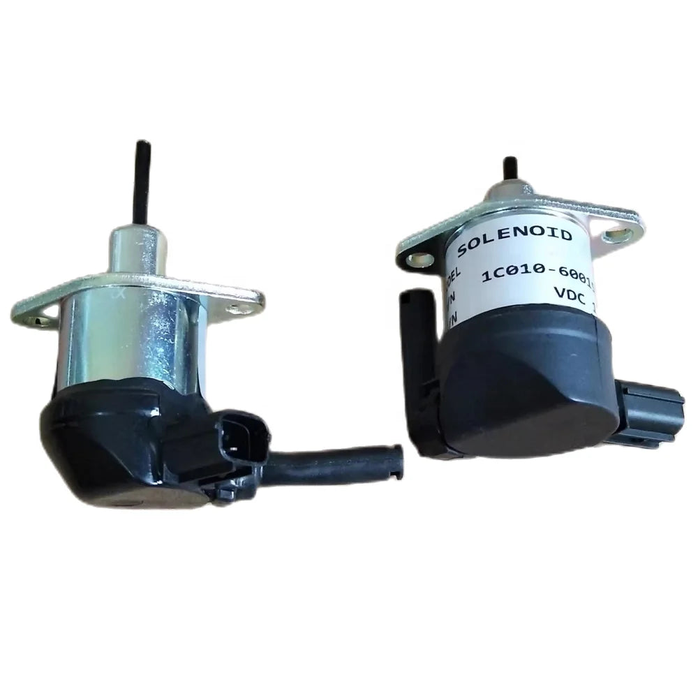 12V Stop Solenoid 1C010-60016 1C010-60017 for Kubota Tractor M8540 M9540