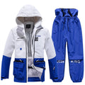 Men Women Snow Ski Suits Windproof Waterproof Padded Warm Outdoor Snowboard Equipment Ski Jacket Ski Pants Unisex Winter Suit