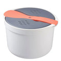 Portable Microwave Oven Rice Cooker Multifunctional Food Steamer Pot PP Microwave Cooking Utensils Insulation Bento Lunch Box
