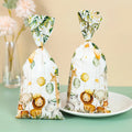 Dinosaur Animal Candy Bags Jungle Safari Theme  Plastic Cookie Bags Birthday Party Decor Kids Favors Wild One Party Supplies