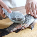 New Designs Promotional Plastic Safe Kitchen Gadgets Cleaning Fish Skin Scraping Scales Planing Fish Scale Remover
