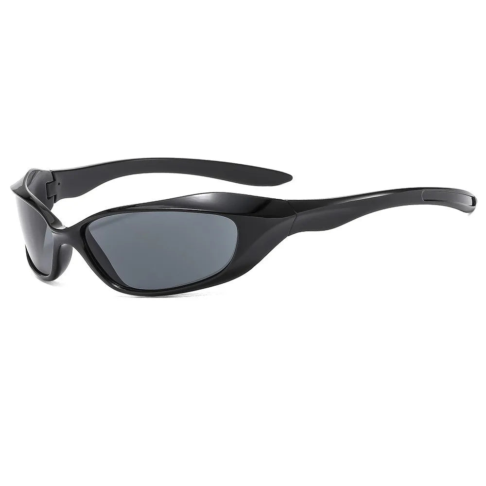 2024 New Punk Y2K Hip Hop Sunglasses Cycling Driving Sports Sun Glasses Custom logo