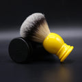 Yellow Handle Synthetic Vegan Soap Brush Shaving Brush