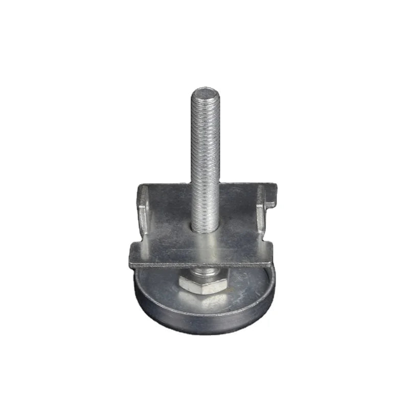 Adjustable Aluminum Foot for 4cm Square Column Exhibition Stand & Trade Show Display Booth-HeBang HB-102 (White PVC Panel)