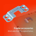 X0909 TS-K082 Iron Zinc Plating Electrolytic Treatment Picture Frame Saw Tooth Hooks Longer Type Frame Accessories
