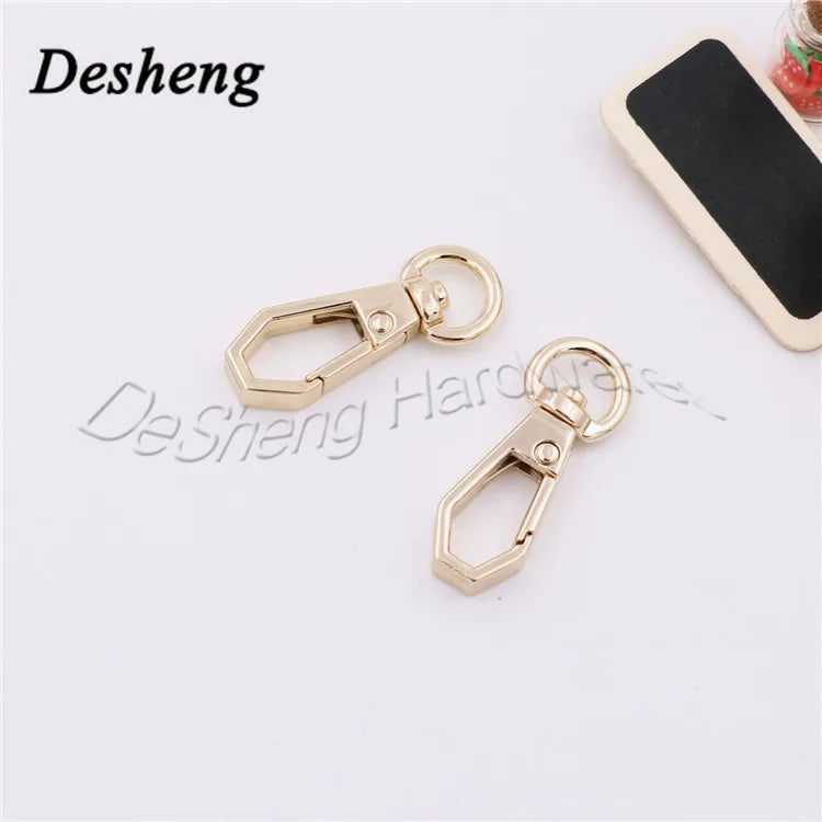 New Style Diamond Shape Bag Hooks Metal Clasp Handbag Accessories for Purse Bag Snap Hook