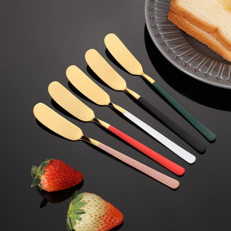 Kitchen High Quality Metal Butter Spreaders 304 Stainless Steel Butter Spreader Butter Knife
