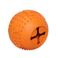 Pet Toy Ball Watermelon Shape  Rubber  Dog Molar Ball Bite Resistant Clean Teeth Leaking Ball Pet Chew Toy