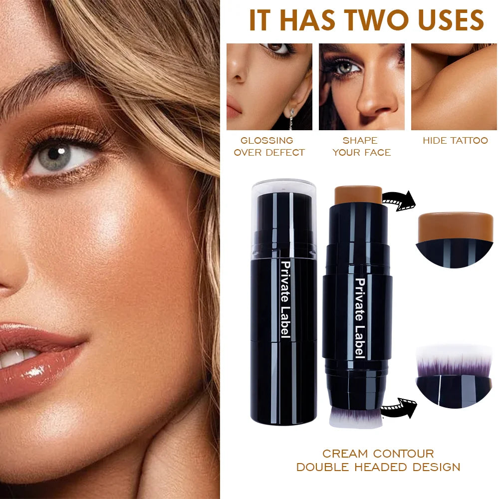 New Arrivals Private Label Bronzer Stick Contour Waterproof Cream Full Coverage Concealer Vegan Makeup Contour Stick