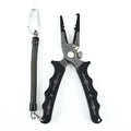 Mini Stainless Steel Fishing Pliers with Fish Hook Remover and Line Cutter Scissors Accessory Tools