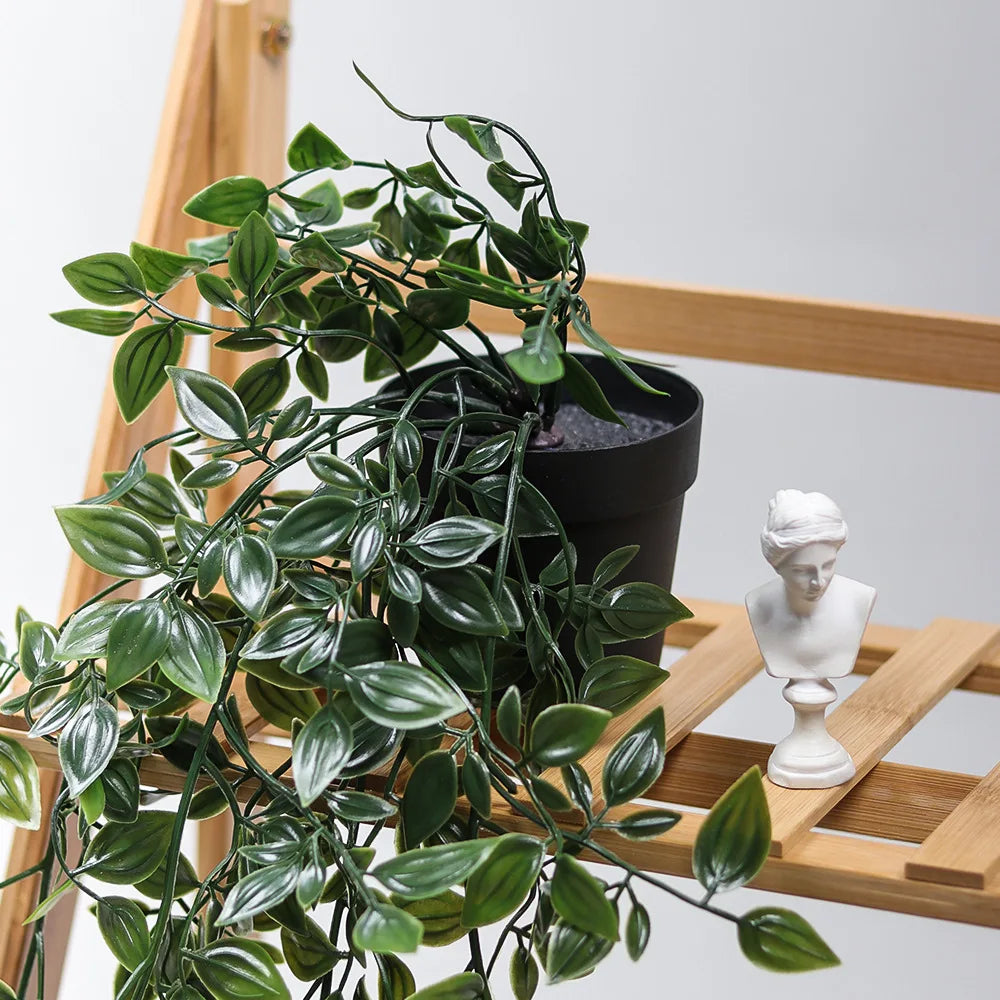M885 Wholesale Hot Sales Artificial Plants Home Hotel Decoration Flowers Mandala Hanging Plant With Pot