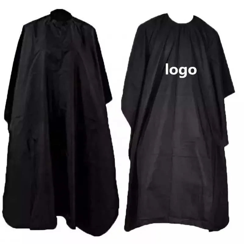 Custom Logo Barber Cape Nylon Barber Hair Styling Cape for Women Men Barbers Hair Salons