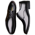 Men Leather Dress Shoes Business Formal Oxfords Korean Style Pointed Toe Office