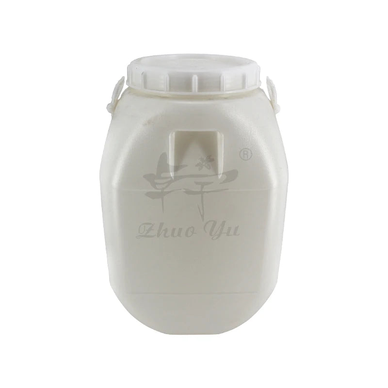75KG Food Grade Drop-Resistant Plastic Bucket with Lid Thick New Condition for Honey Storage at Bee Farms