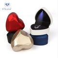 LED Jewelry Ring Box Display Transparent Film Plastic Nice Customized Logo Item Packaging  Color Accept