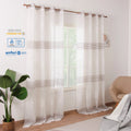 Wholesale Sheer Tulle Woven Curtains Fancy White Solid Design 100% Polyester Modern Style for Living Room Bedroom Home Use