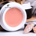 Hot Sale Uv Extension Nail Gel pink Purple Color Non Sticky Builder Uv Gel