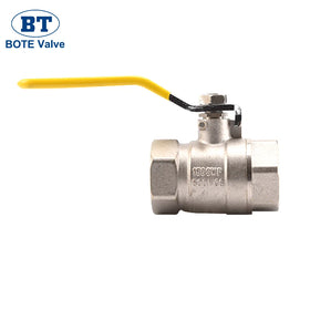 600 WOG 150 SWP 1/2 - 4 Inch Nickel Plated Forged Brass Ball Valve for Water Oil Gas Steam