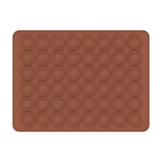 48 Capacity Non Stick Macaron Kit Silicone Baking Mat Sheet Food Safe Pastry Mat Silicone Baking for Cookie
