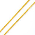 2mm Thick Simple Designs Rope Chocker Fine Neck Lace Copper Jewelry 18k Gold Plated Starry Necklace