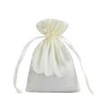 Luxury Custom Logo Silk Drawstring Satin Jewelry Bags OEM Packaging for Wig Wholesale Jewelry Container