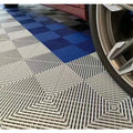 Warehouse Car Wash Splicing Grid Grille Interlocking Garage Floor Tiles Workshop Grating Mats Anti Slip Removable TAP & GO Tiles