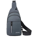 Large Capacity Fashion Casual Men'S Shoulder Bag Fanny Pack Chest Sling Bag