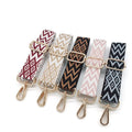 Manufacturer Custom Adjustable Replaceable Polyester Jacquard Shoulder Strap Nylon Shoulder Strap Special Bag Parts Accessories