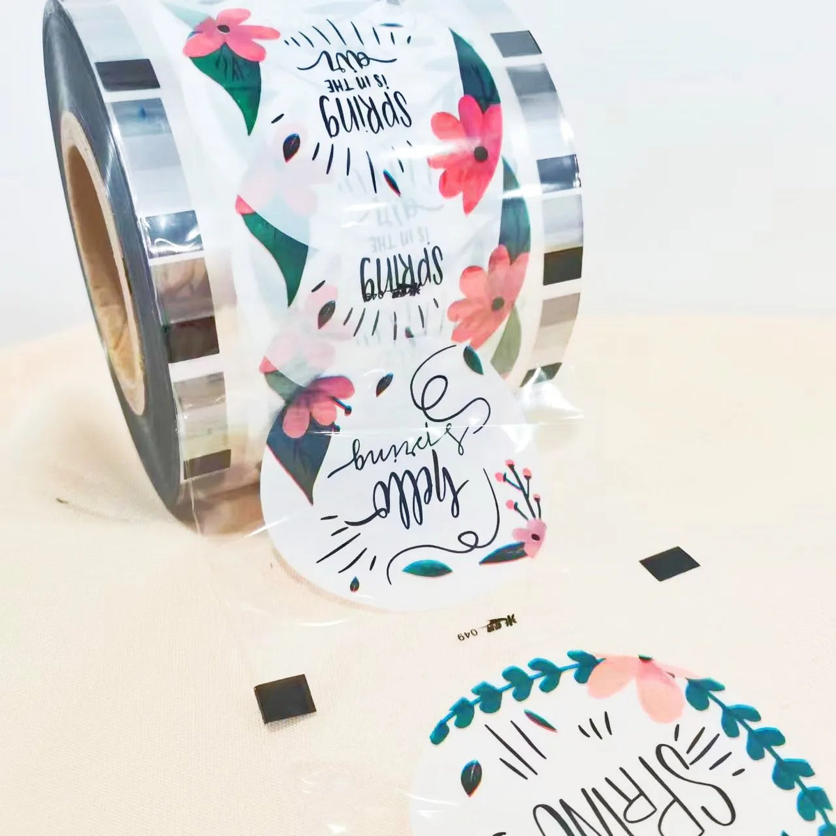 Ready Spot Wholesale Soft Stretch Film Packaging for PP Plastic Coffee Milk Tea Fruit Juice Soda Drinks Cup Sealing