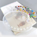 YS Palette Silicone Mold DIY Glue Cake Mould Mirror Painting Board Dried Flower Art Palette Resin MouldHand Craft Tools