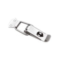 Low Price Ruilichuang J002 Iron Cabinet Toggle Latch Lock Catch Toolbox Hasp Fastener Draw Latch Silver Nickel Plated 180KG
