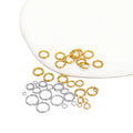 200pcs/bag Stainless Steel 4mm 5mm 6mm 7mm 8mm Jump Rings Connectors for DIY Jewelry Making Necklace Bracelet Accessoires