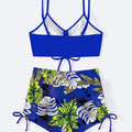 2025 Bikini European and American Pure Color Sexy Pantyline Bikini Women's Two-Piece Swimsuit
