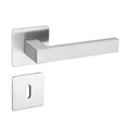 High Quality Interior Bedroom Door Handle Tube Magnetic Rosettes Door Handles with Lock Interior Doors