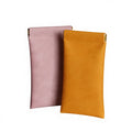 2026 Customized PU Leather Sunglasses Soft Glasses Custom Pouch Sunglasses Eyeglasses Storage Bag