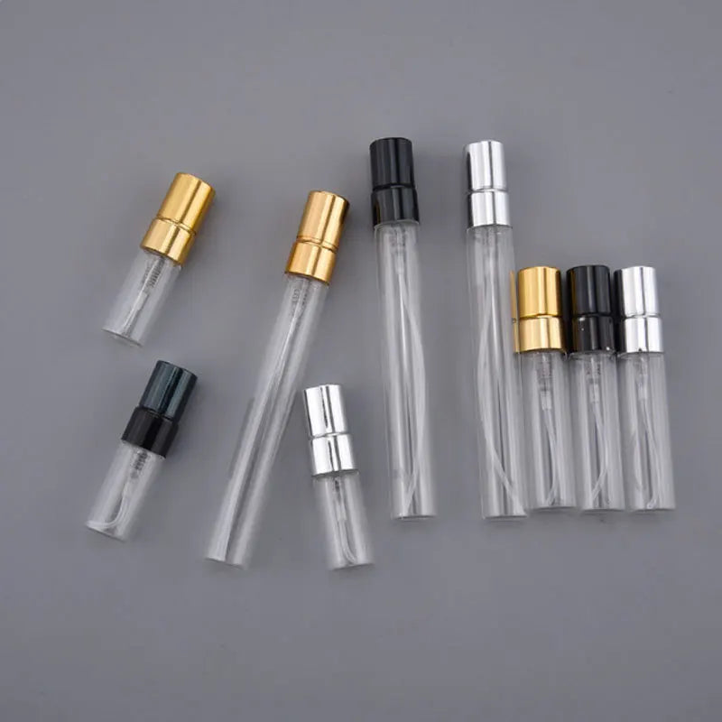 MUB Mini 2ml 3ml 5ml 10ml Refillable Glass Spray Bottle