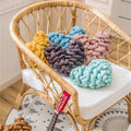 Ht Hot Selling High Quality Heart Knitted Throw Pillows for Home Decoration Love Pillows Festival Gifts for Lover and Friends