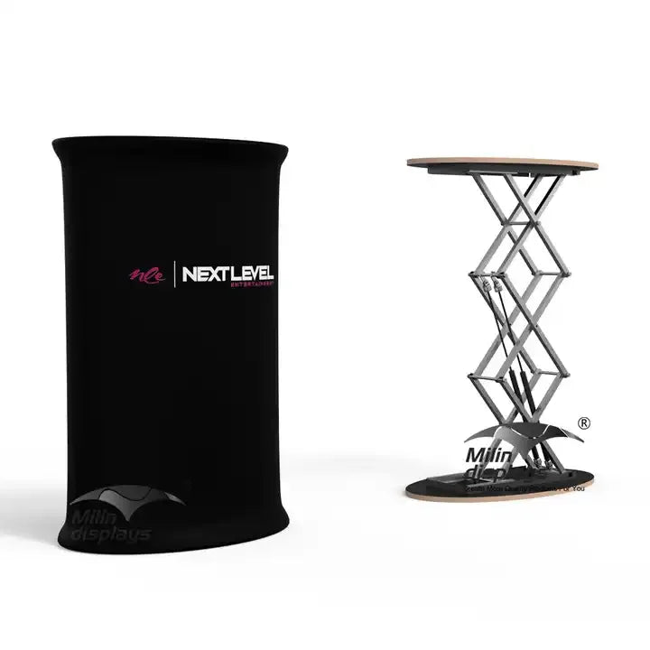 Trade Show Exhibition Portable Promotional Table Foldable Booth Trade Show Display Stand Promotion Counter Table
