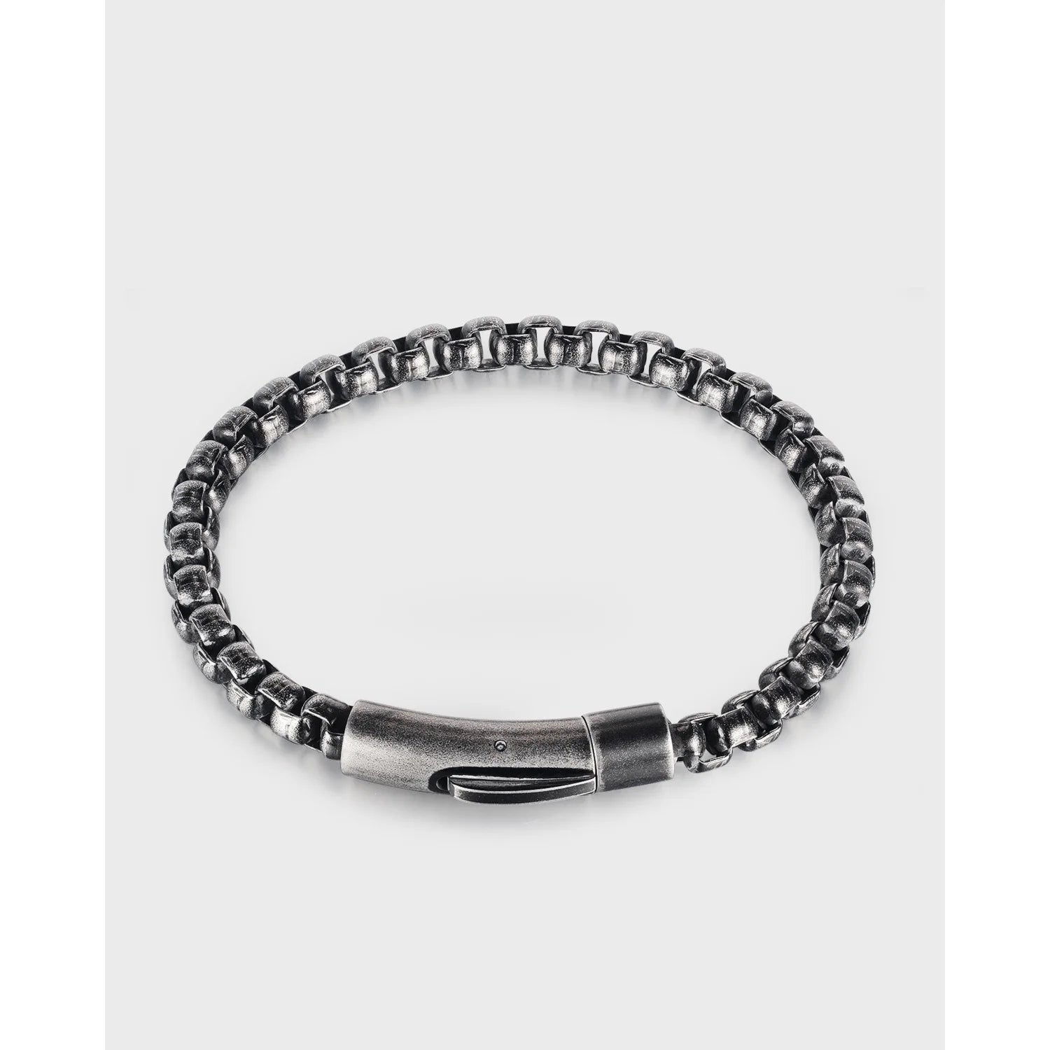 Hot Sale Thick Twisted Cable Chain Bracelets Antique Color Chunky Rope Bracelets for Women Stainless Steel Bracelet Jewelry