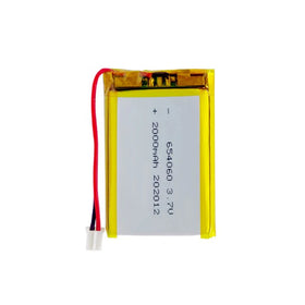 Li Po Li-Polymer Lithium Ion Battery 1000mah 1500mah 2000mah 3.7v 2000 Mah Li-ion Battery