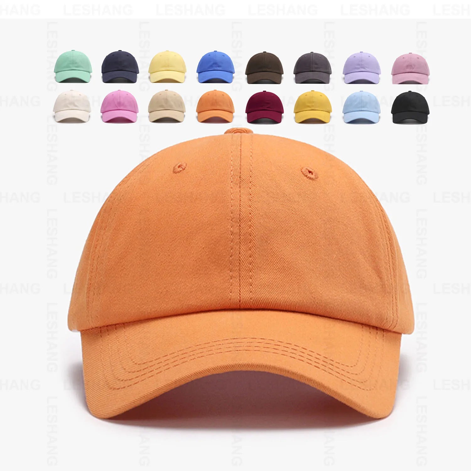 High Quality Gorras 6 Panel Cotton Plain Sport Baseball Caps Custom Logo 3d Embroidery Unstructured Blank Sports Dad Hats