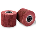 Wholesale OEM Polisher Wire Drawing Non Woven Cylinder Polishing & Buffing Wheel 100mm 120# for Metal