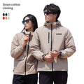 Wholesale Custom Embroidery logo Windproof Waterproof and Warm Winter Puffer Jacket Men